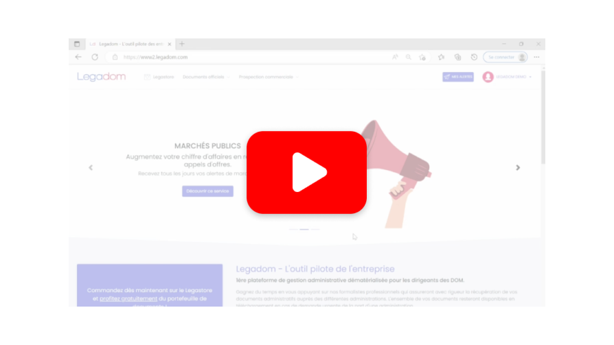 offres de marche publics - Legadom